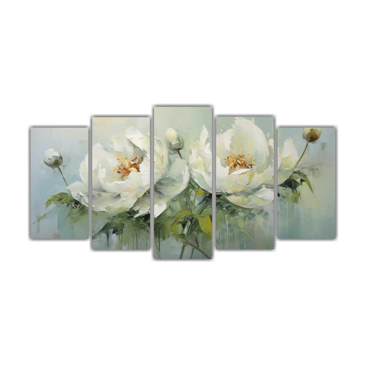 pintura-en-lienzo-de-peon-as-verdes-en-estilo-decorativo