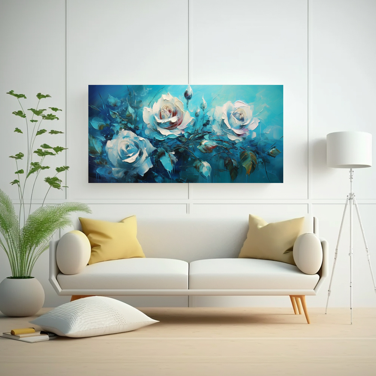pintura-en-lienzo-estilo-composici-n-inspiradora-estrellados-con-rosas-turquesa-1
