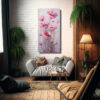 pintura-en-lienzo-estilo-decorativo-arte-finas-l-neas-motivo-a-flores-de-amapola-rosa-1