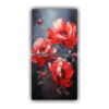 pintura-en-lienzo-estilo-decorativo-composiciones-de-imagen-de-simplicidad-a-red-peonies