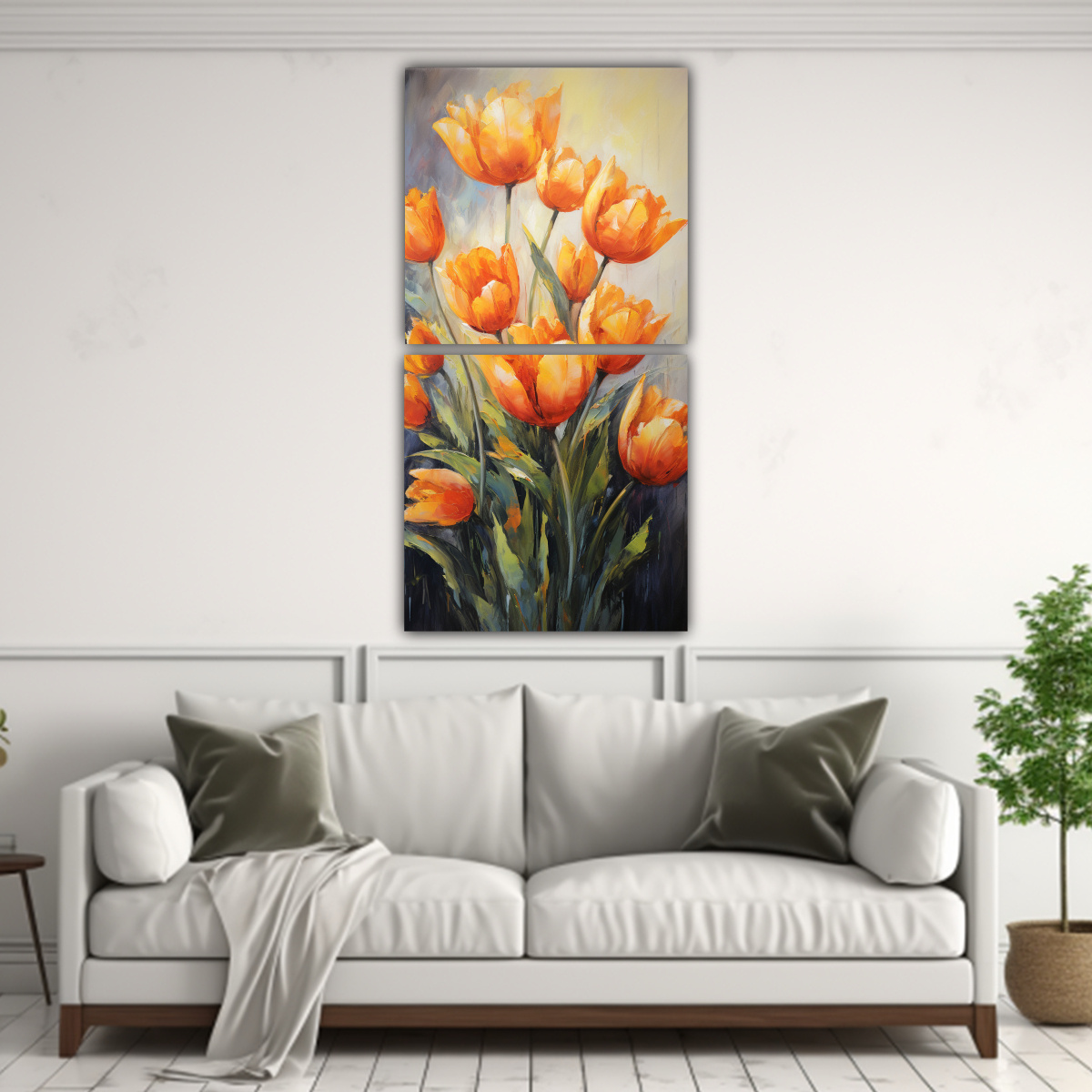 pintura-en-lienzo-estilo-decorativo-de-dos-lienzos-alta-calidad-poder-a-tulipanes-naranjas-1-1
