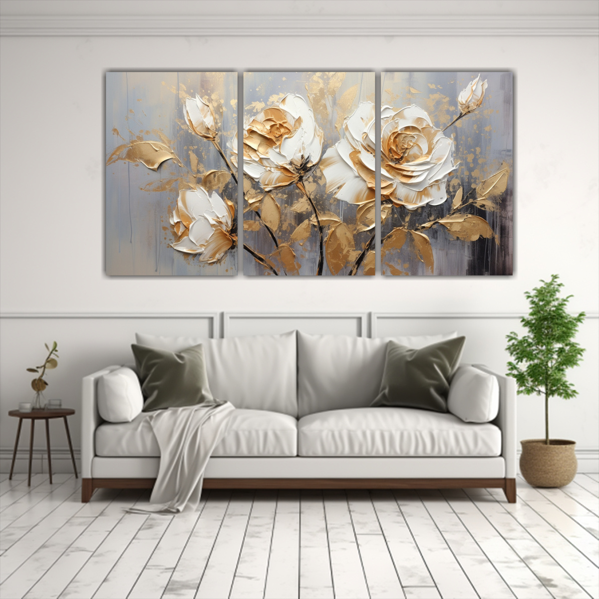 pintura-en-lienzo-estilo-g-de-rosas-doradas-tem-ticas-visuales-1