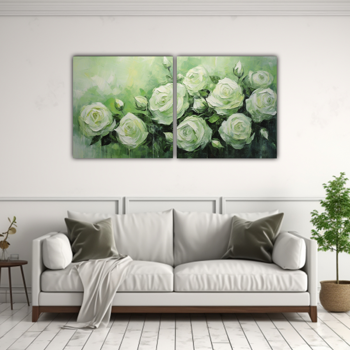 pintura-en-lienzo-estilo-set-2-cuadro-colores-fant-stico-con-rosas-verdes-1