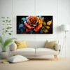 pintura-en-lienzo-sublimada-living-design-con-rosa-estilo-graffiti-1