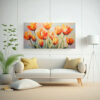 pintura-en-lienzo-tulipanes-naranjas-estilo-decorativo-1