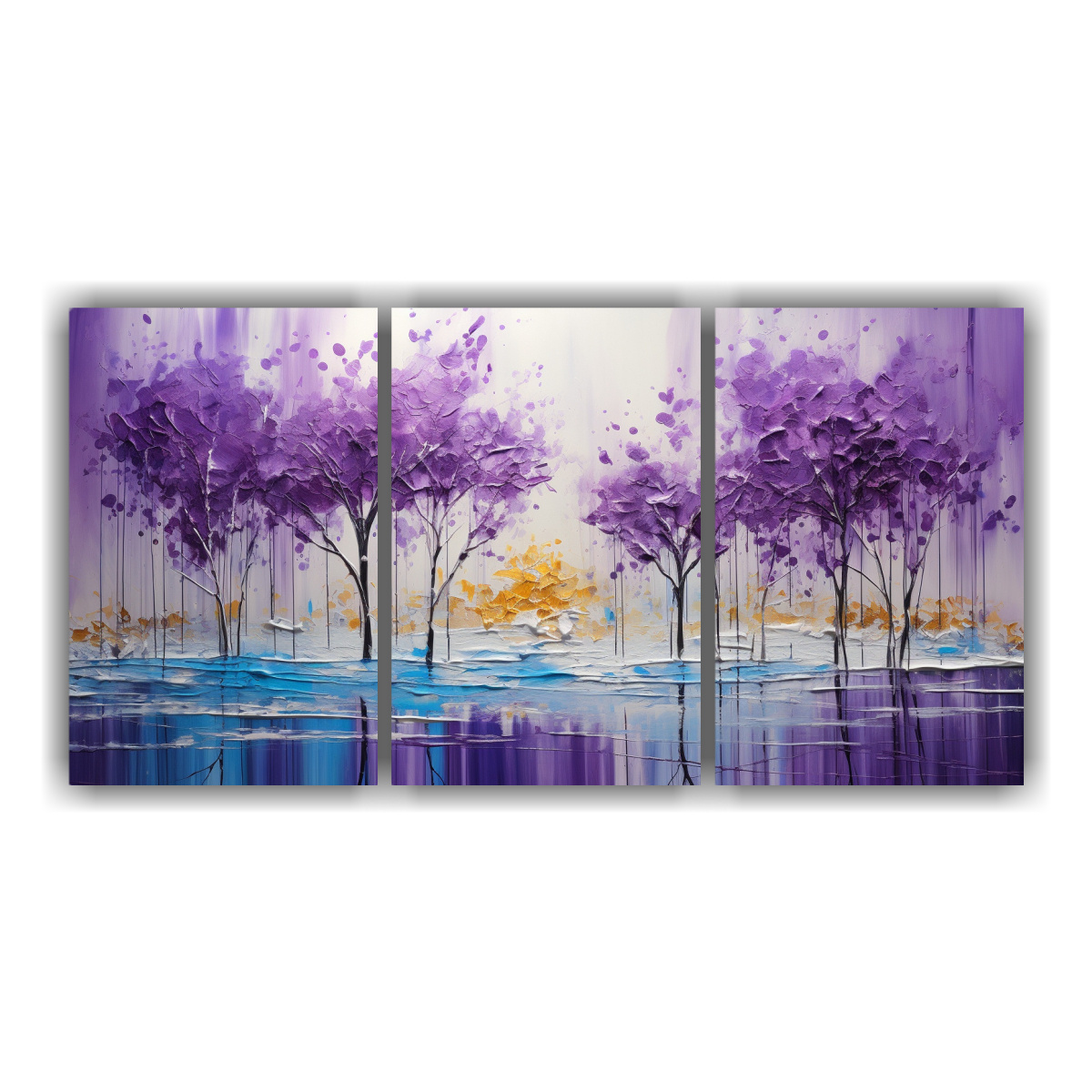 pintura-en-p-rpura-y-dorado-estilo-escenario-tres-telas-en-bastidor-dise-o-escenario-