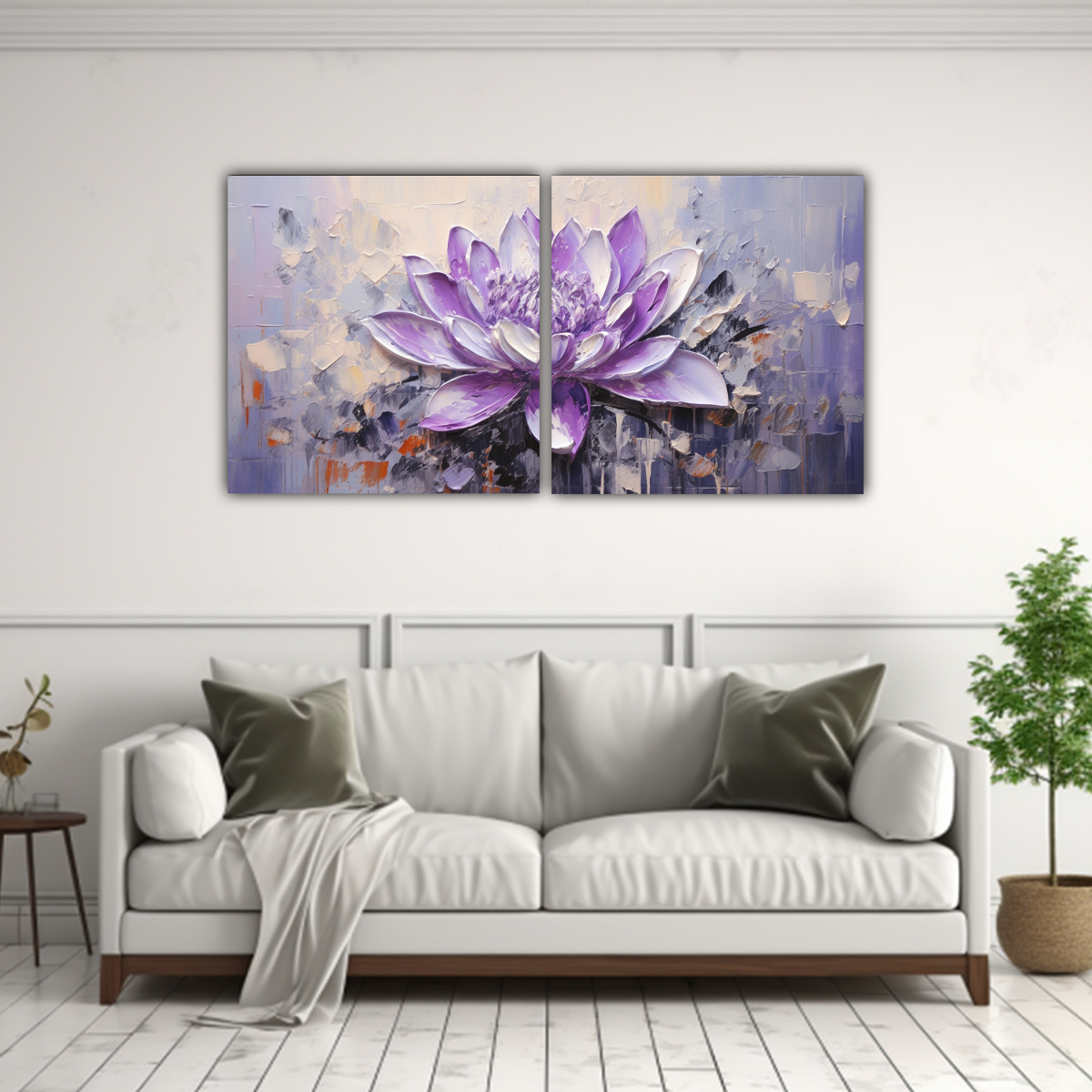 pintura-en-tela-sublimada-de-loto-p-rpura-estilo-decorativo-1-1