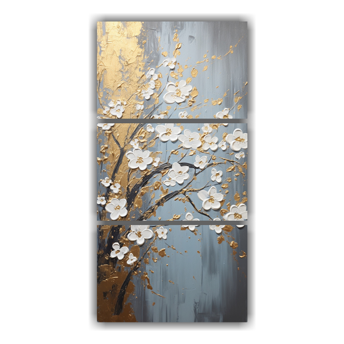 pintura-en-tela-sublimada-de-tres-artes-adorable-pintura-en-tela-de-flores-de-cerezo-doradas-en-el-hogar-
