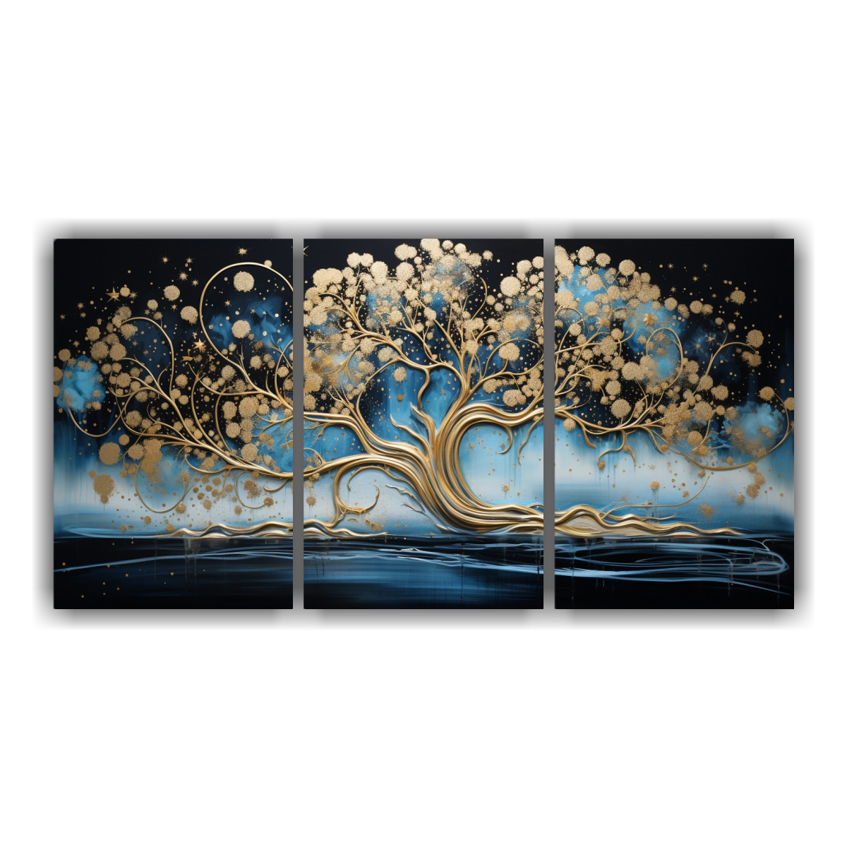 pintura-floral-acuarela-en-negro-y-dorado-estilo-decorativo