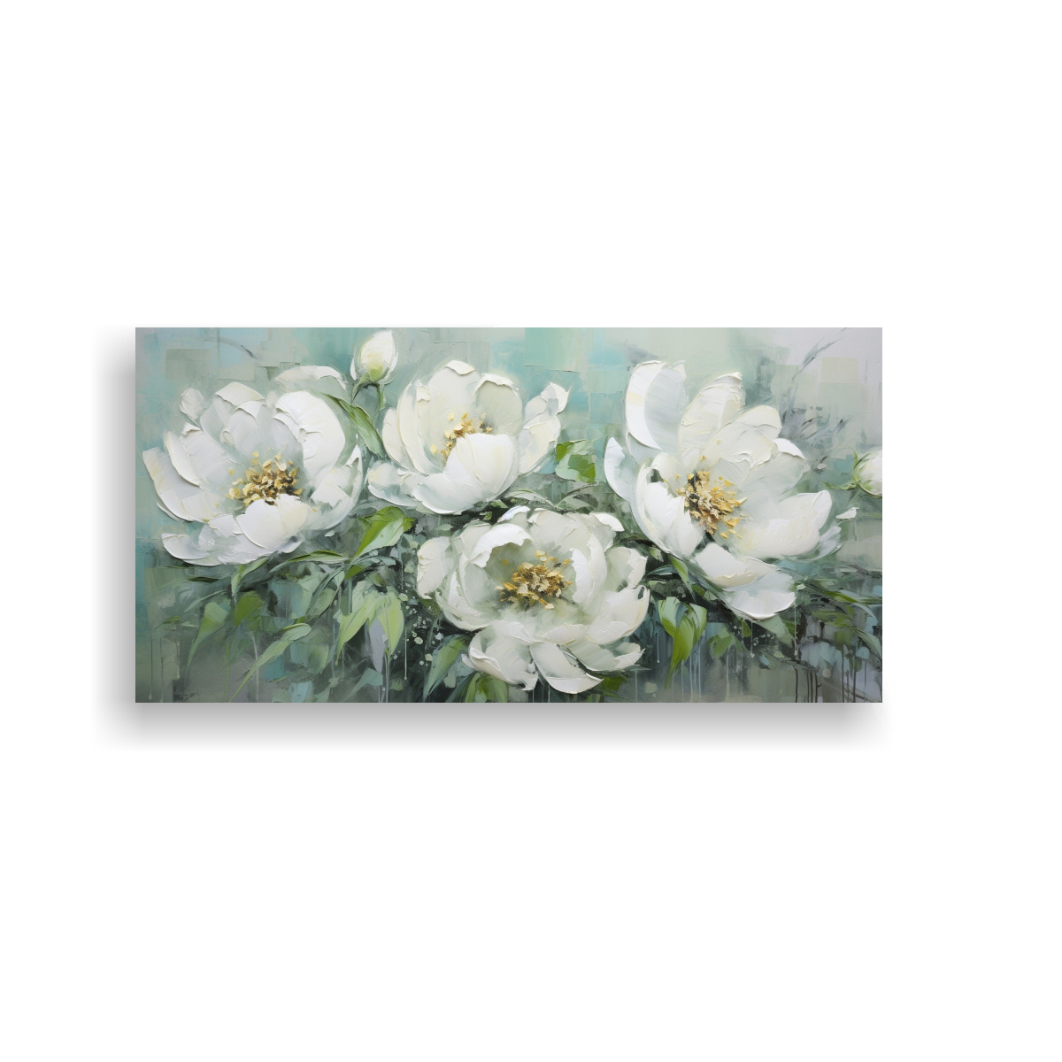 pintura-floral-de-peon-as-verdes-en-lienzo-estilo-decorativo