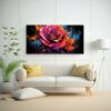 pintura-graffiti-estilo-rosa-flores-arte-vanguardia-para-comedor-1
