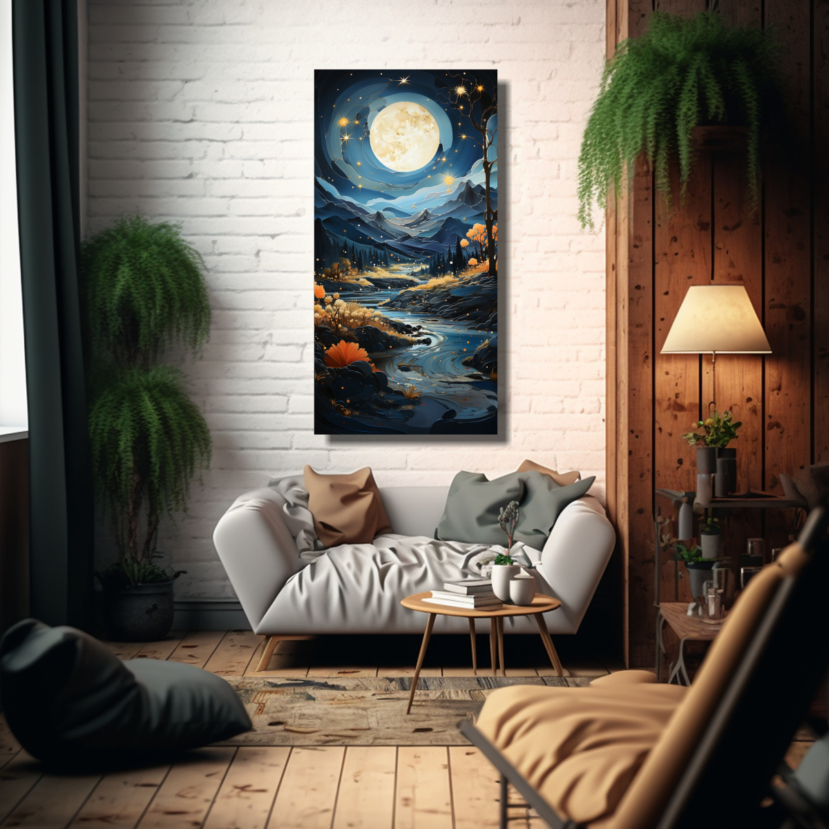pintura-inspiradora-de-fantas-a-con-una-luna-cerca-de-las-monta-as-1
