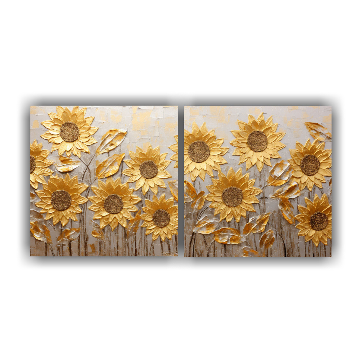 pintura-juvenil-de-girasoles-dorados-en-lienzo-estilo-decorativo