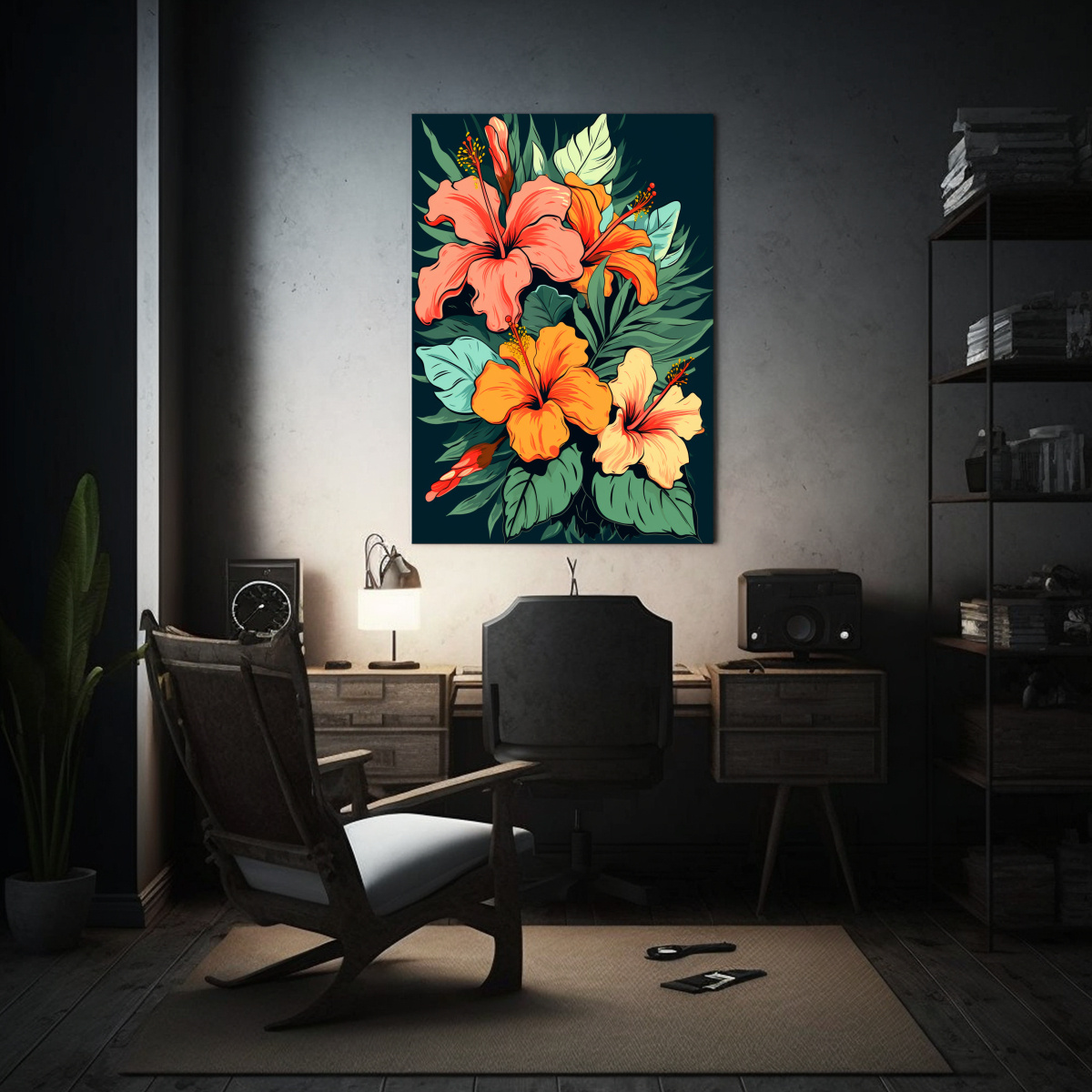 pintura-lienzo-creativa-en-las-coloridas-calles-tradicionales-de-miami-beach-1