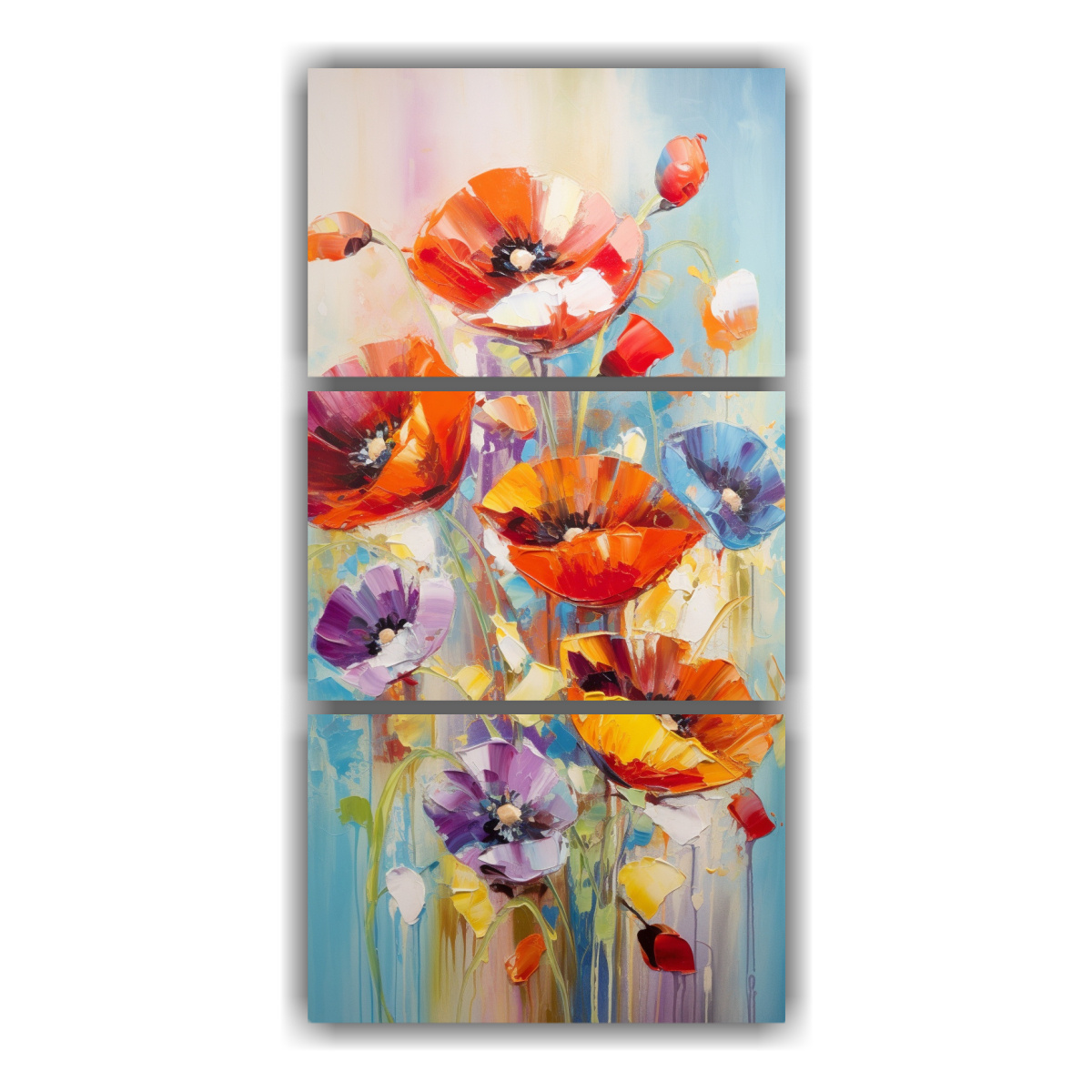 pintura-lienzo-creativa-sensibilidad-art-stica-colores-arco-ris-amapolas-decoraci-n