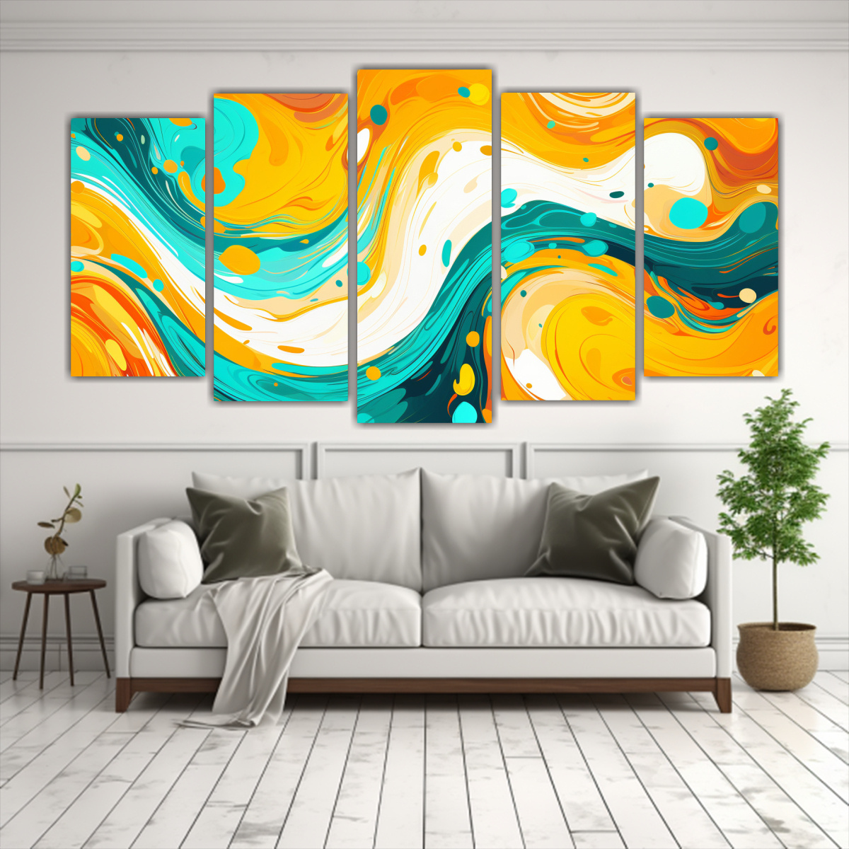 pintura-lienzo-cuadros-expresion-culturar-naranja-amarillo-1