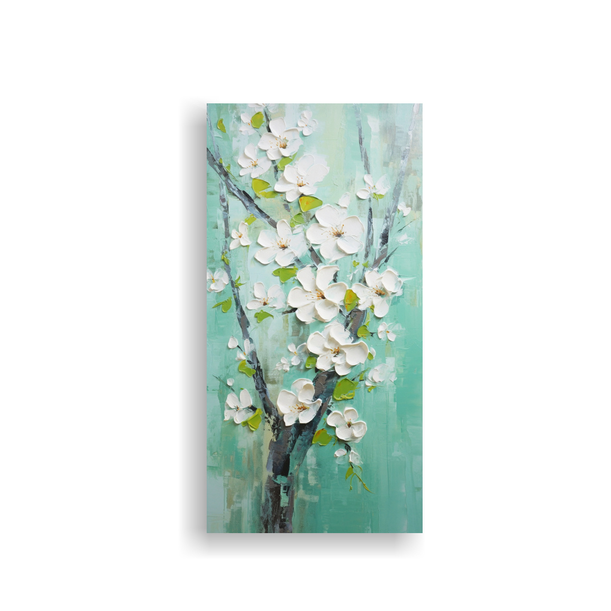 pintura-lienzo-hermoso-de-cerezos-verdes-en-la-decoraci-n