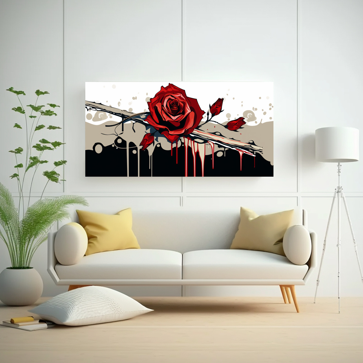 pintura-lienzo-movimiento-exuberantes-rosa-sangre-roja-y-muerte-1