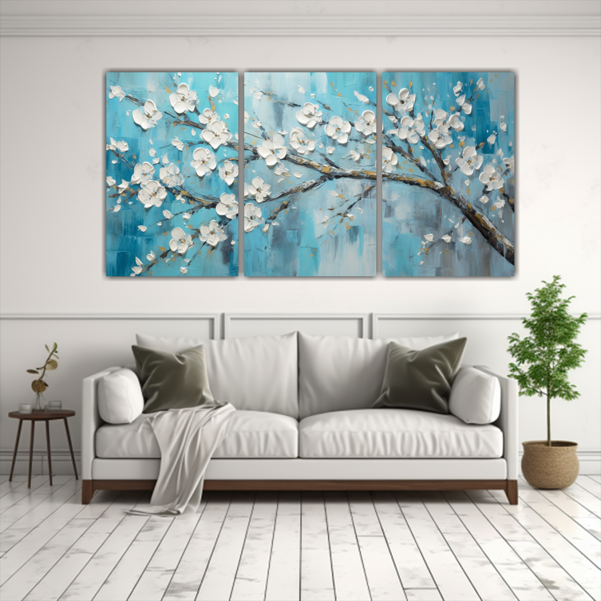 pintura-lienzo-tema-impactante-en-tonos-turquesa-de-cerezos-en-flor-en-pinturas-decorativas-1