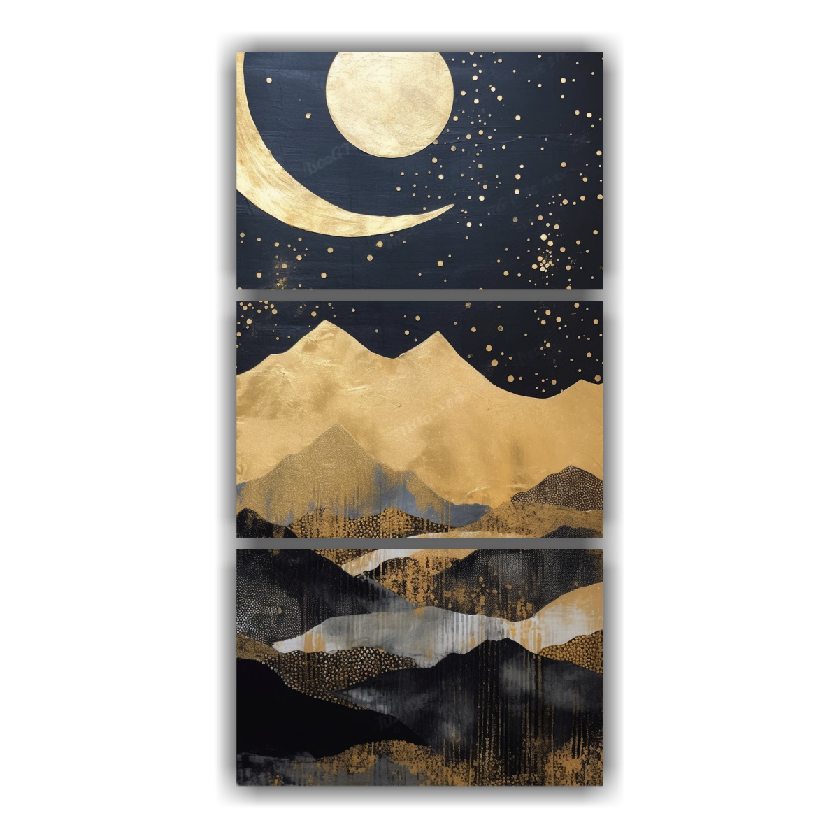 pintura-llamativa-con-luna-y-monta-as