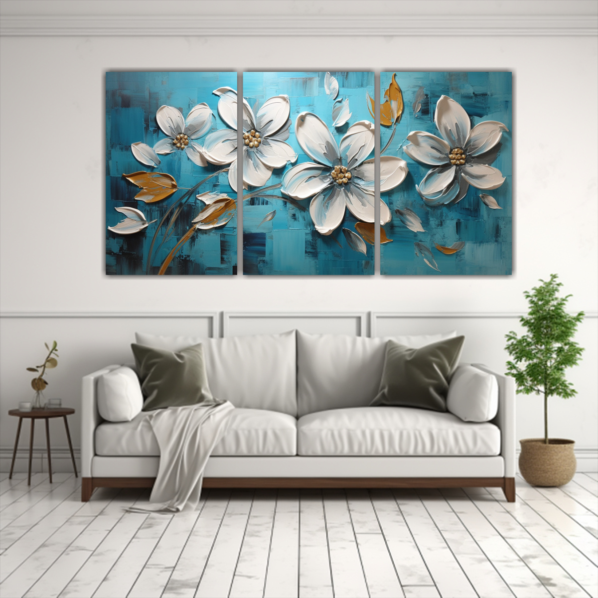 pintura-llamativa-flor-turquesa-en-lienzo-estilo-conceptual-1