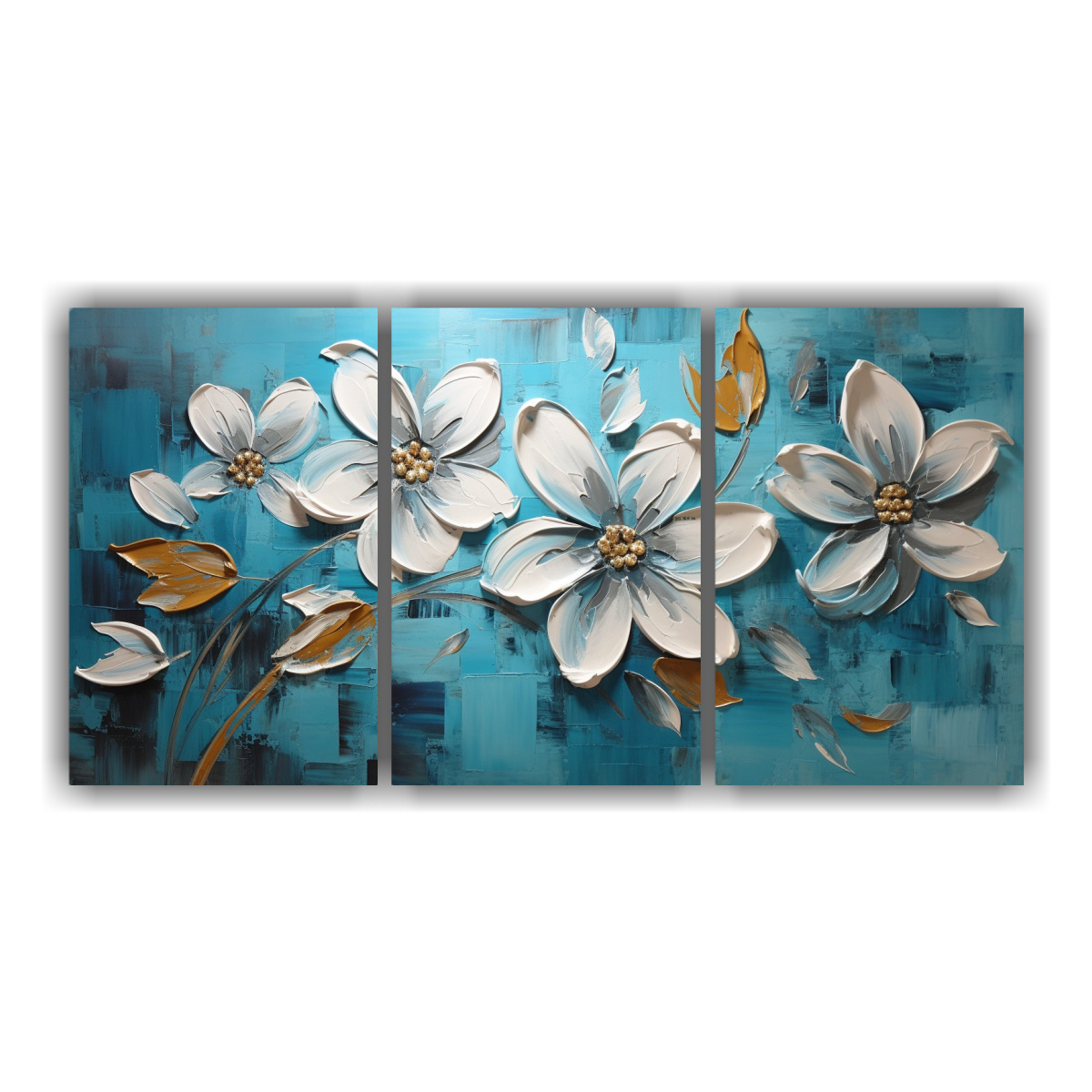 pintura-llamativa-flor-turquesa-en-lienzo-estilo-conceptual