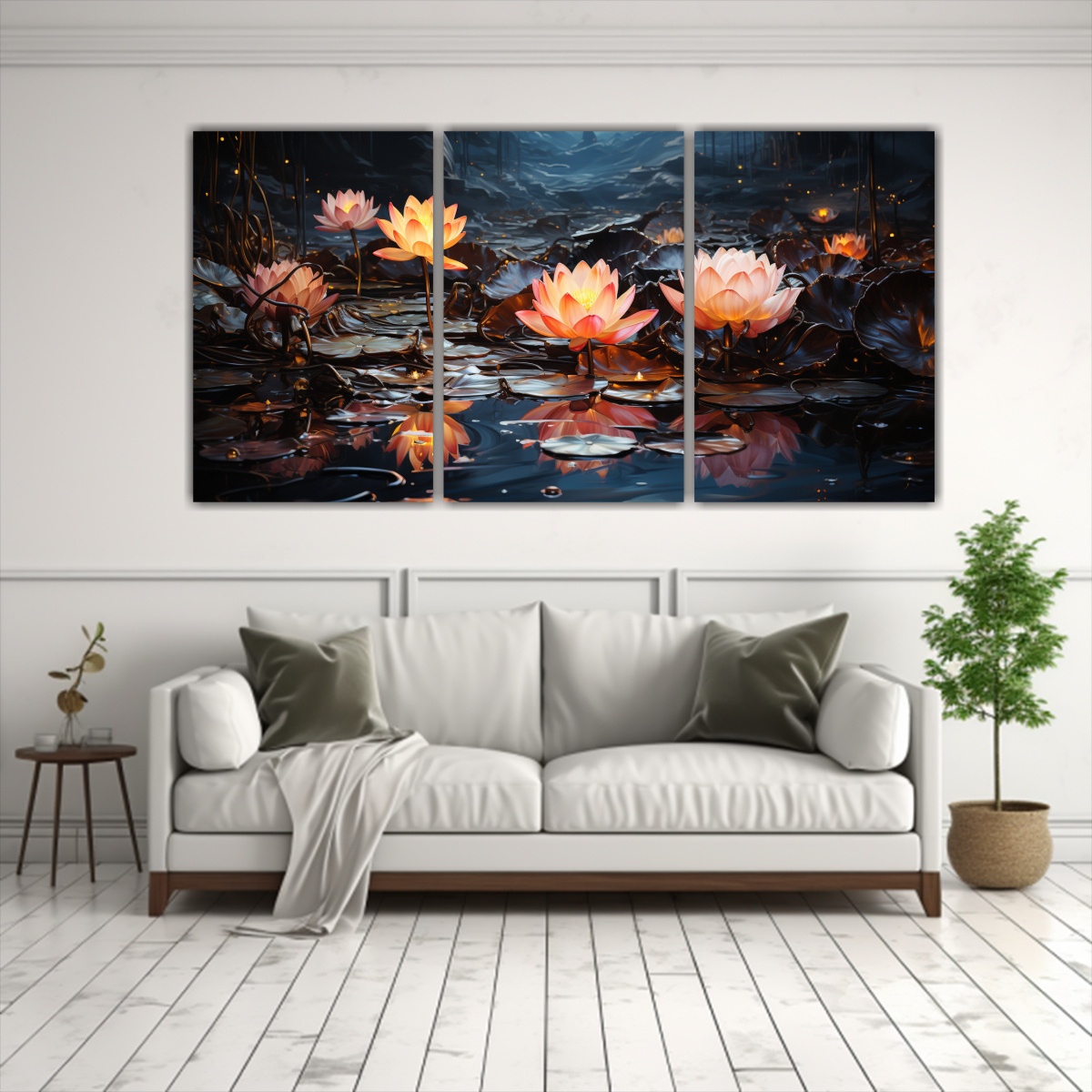 pintura-magic-black-lotus-en-lienzo-estilo-decorativo-1
