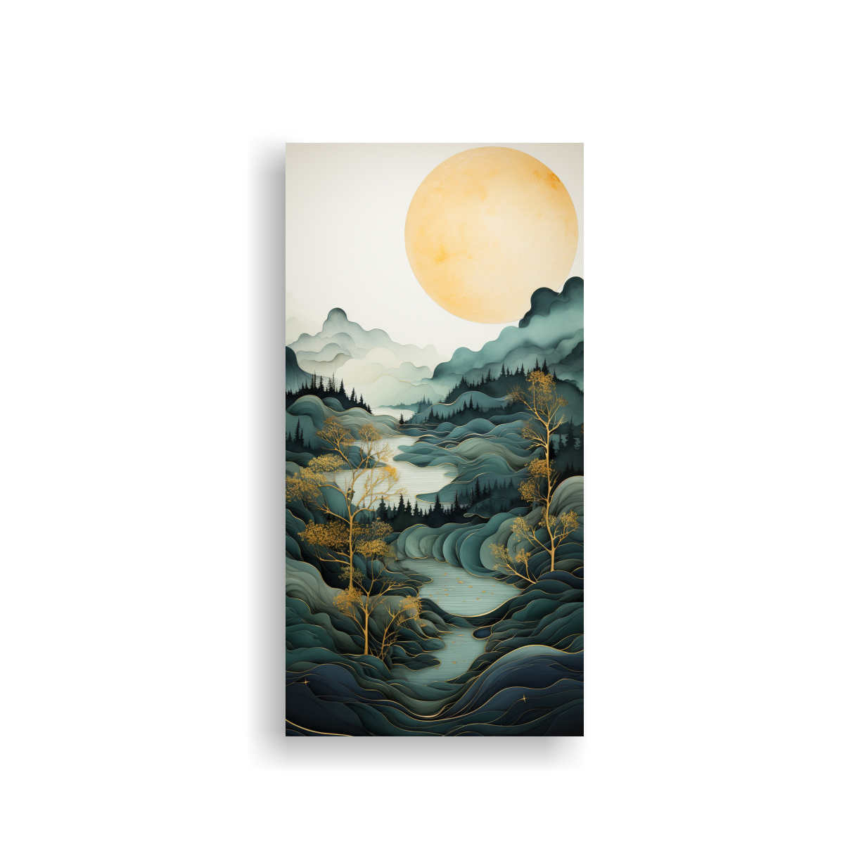 pintura-minimalista-de-monta-as-en-bastidor-vanguardia-y-personalidad