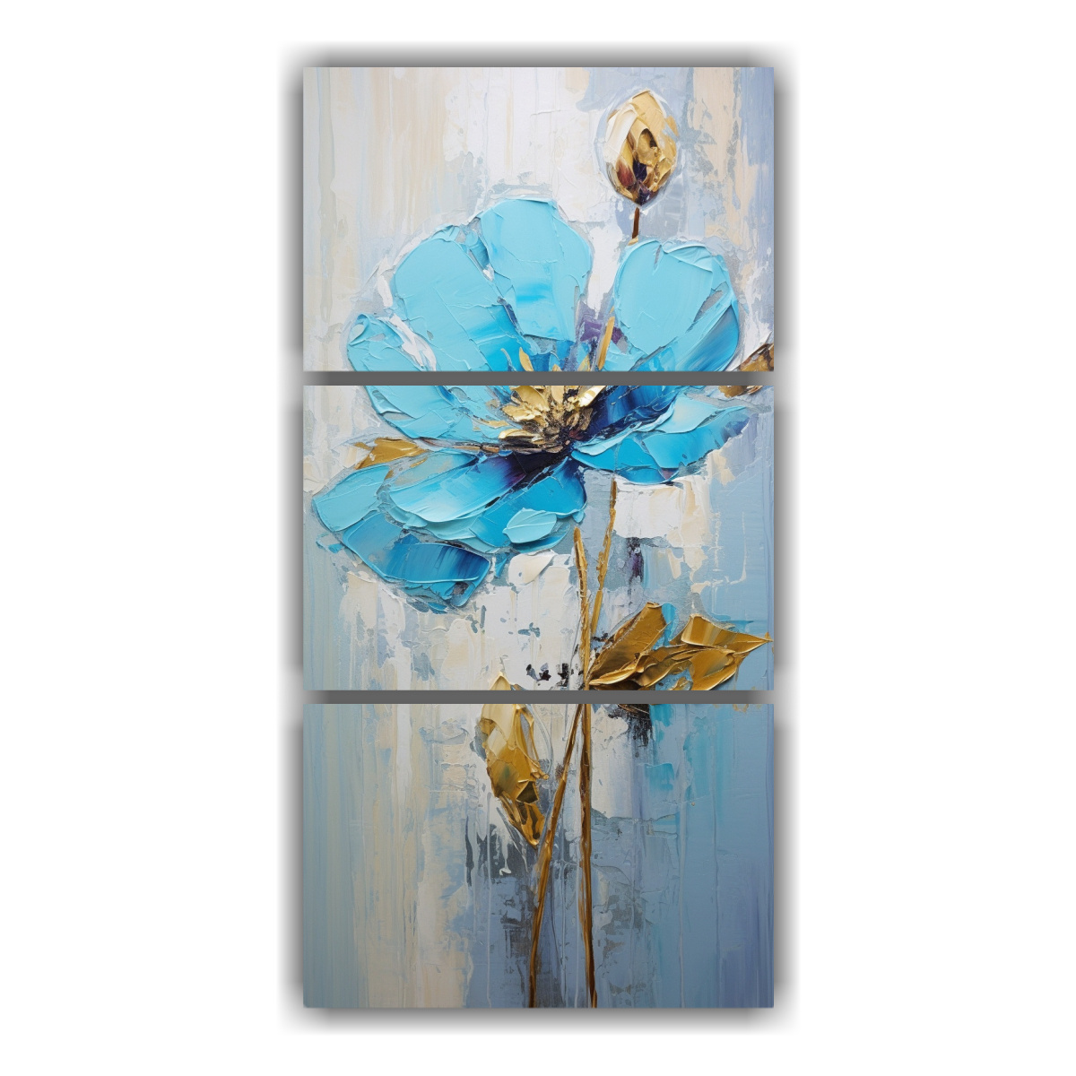 pintura-moderna-sal-n-estilo-flores-azules-sobre-lienzo
