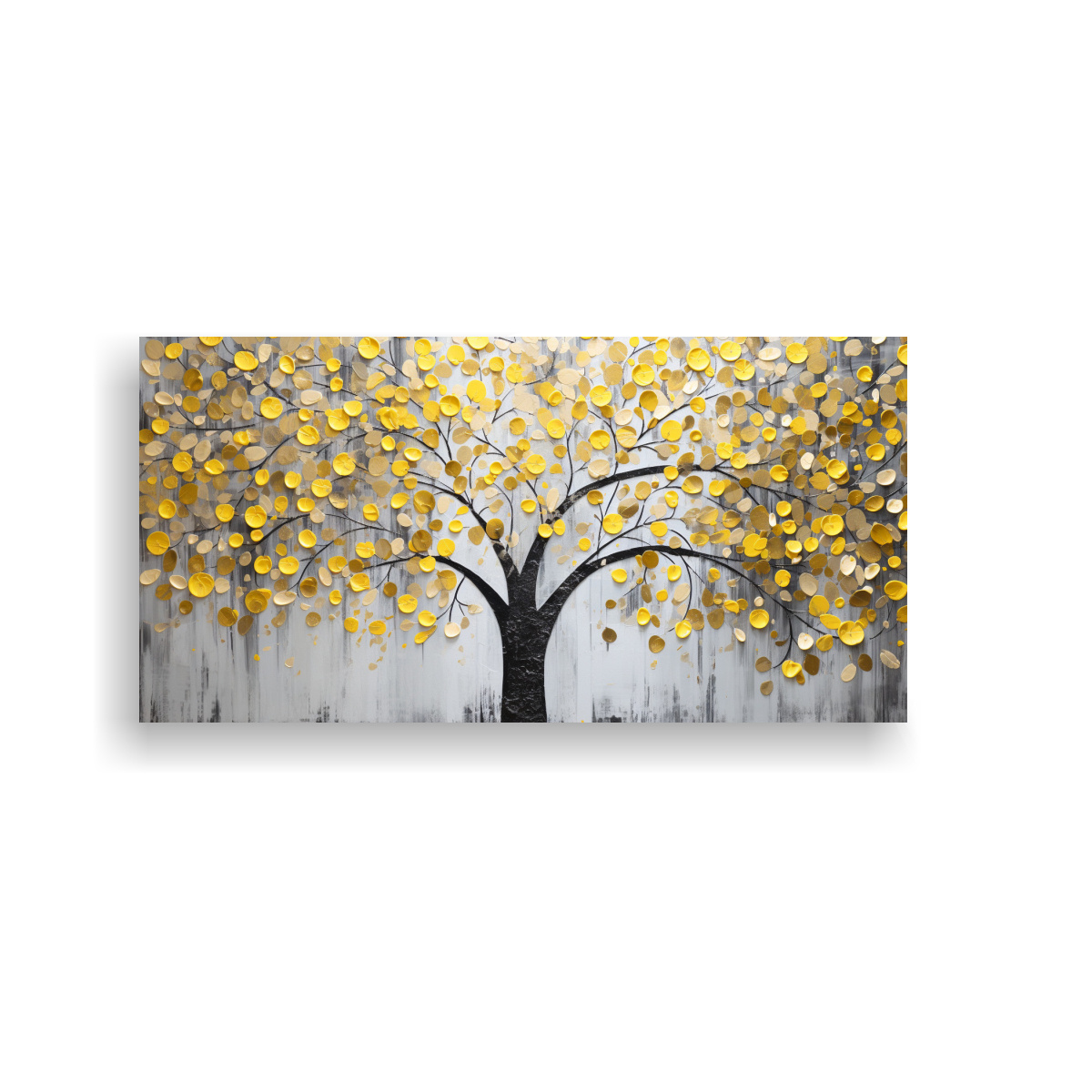 pintura-rbol-amarillo-y-plateado-en-cuadro-cl-sico