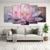 pintura-sobre-lienzo-de-loto-rosa-en-estilo-perspectiva-1