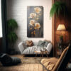 pintura-sobre-lienzo-estrellados-a-gold-roses-en-estilo-g-1