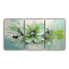 pintura-sublimada-tela-intenso-con-flores-verdes