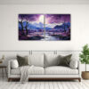 pintura-tela-abstracci-n-monta-as-luna-estilos-1