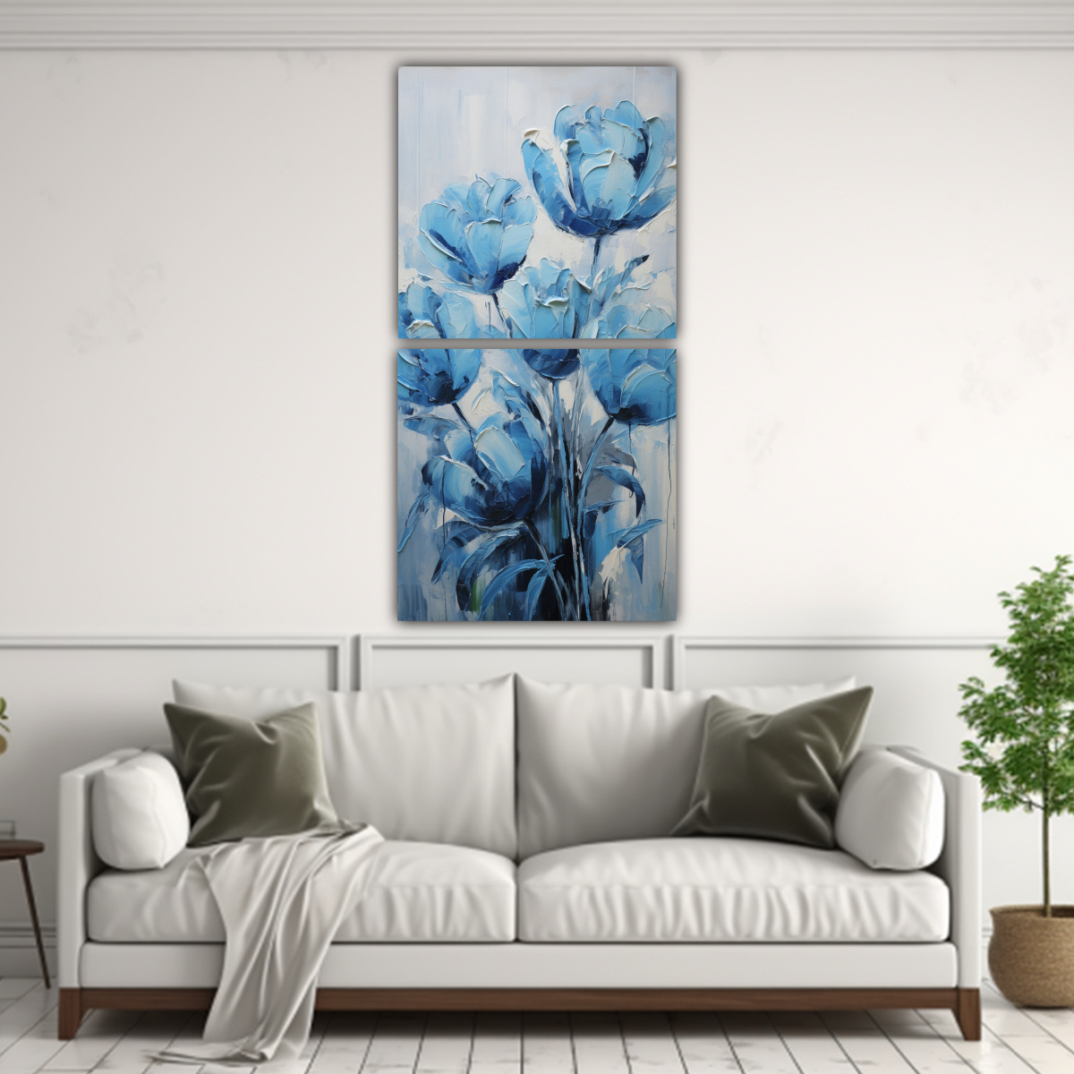 pintura-tela-moderna-impacto-visual-tulipanes-azules-estilo-1