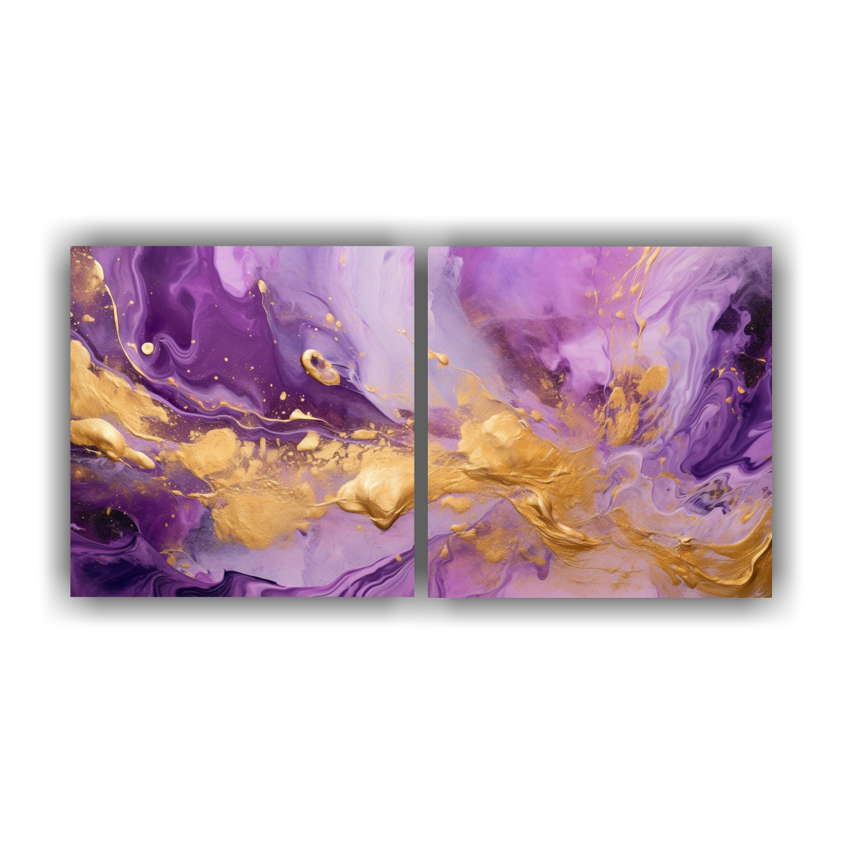 pintura-vibrante-de-color-morado-y-dorado-en-el-estilo-de-dos-cuadros-de-alta-calidad