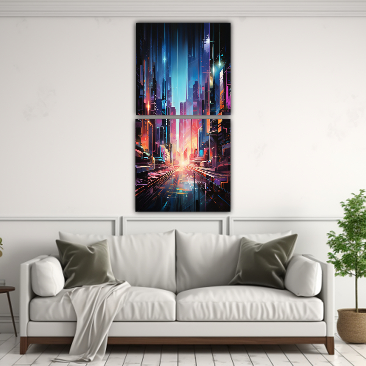 pintura-vintage-luminosa-de-dos-cuadros-de-una-ciudad-cibern-tica-en-abstracto-1