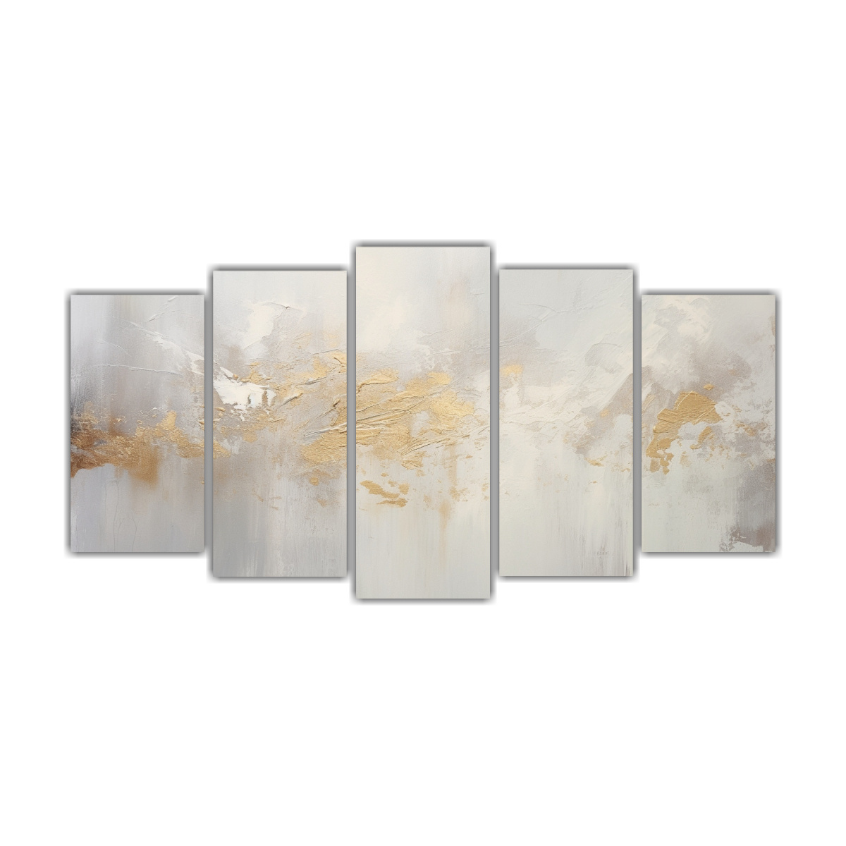 pinturas-abstractas-con-fondo-blanco-y-salpicaduras-doradas