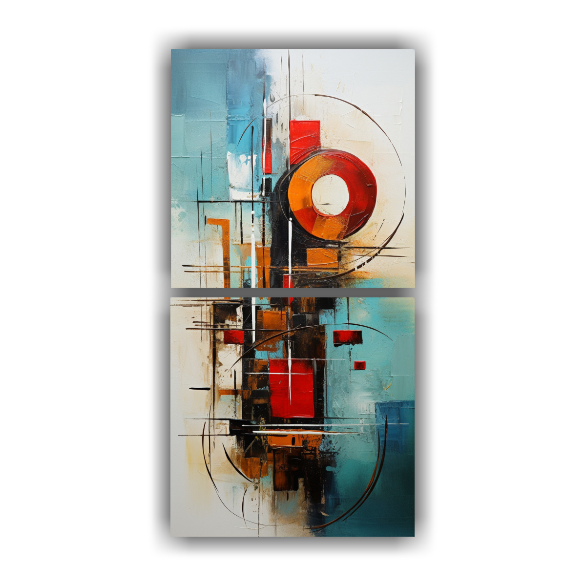 pinturas-abstractas-con-vibrantes-colores-en-lienzo