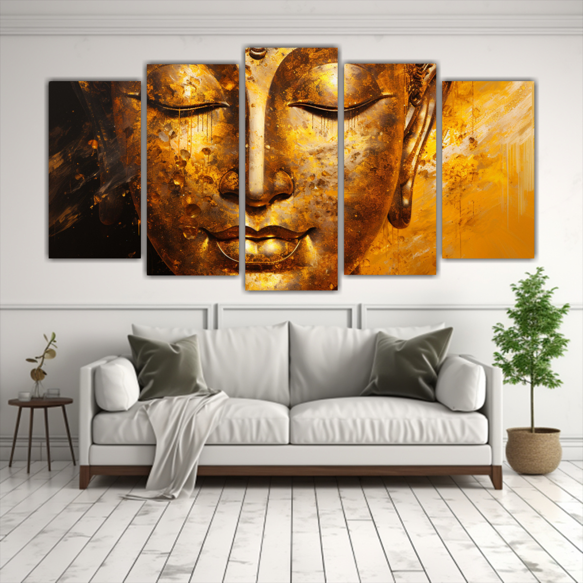 pinturas-abstractas-de-buddha-en-rojo-y-dorado-estilo-leo-con-cinco-lienzos-1
