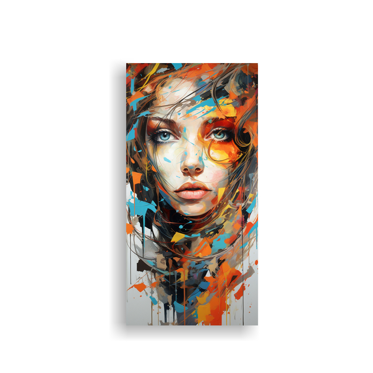 pinturas-abstractas-de-caras-con-flores-en-lienzo-de-alta-calidad