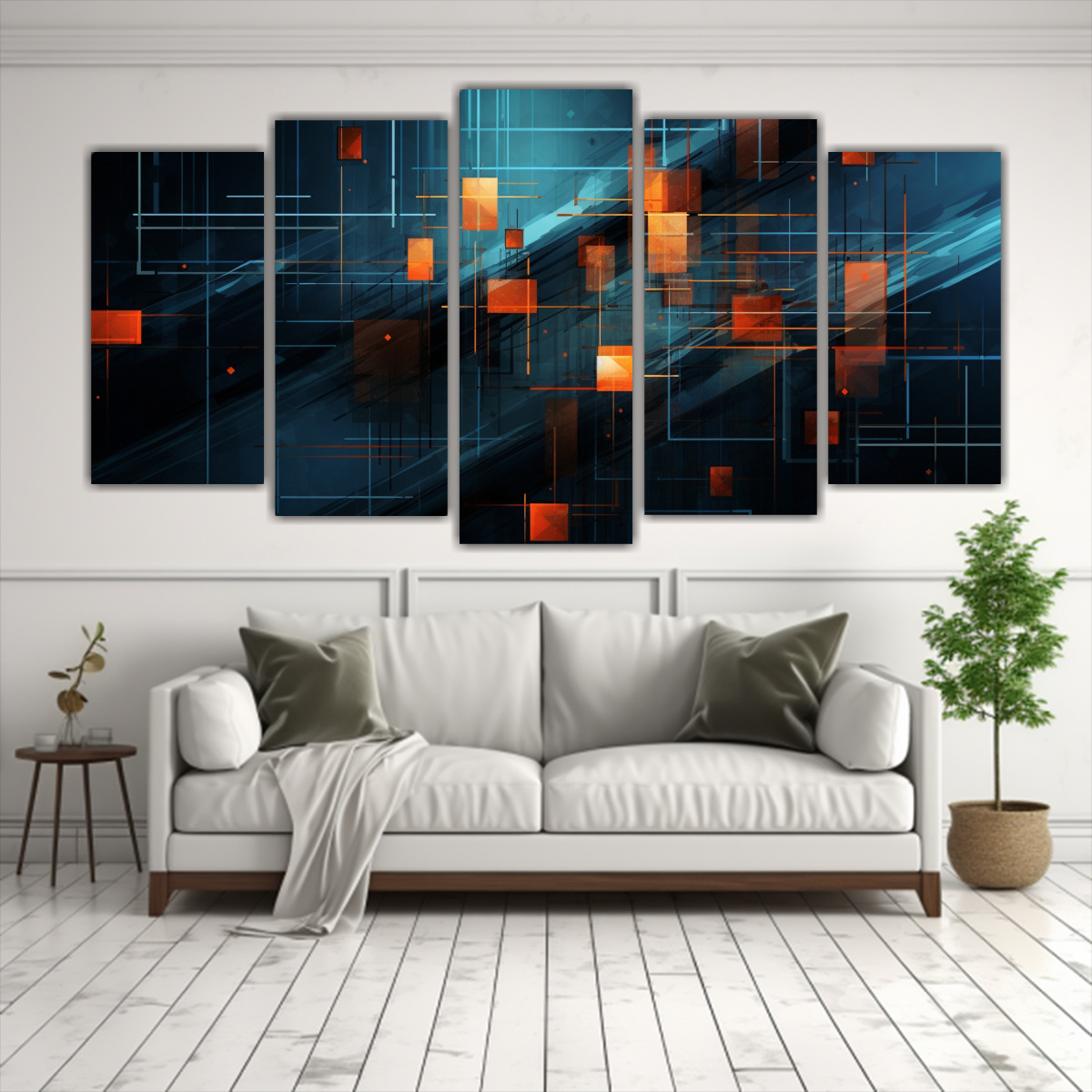 pinturas-abstractas-de-cinco-artes-calidos-detalle-con-forma-geom-trica-en-un-entorno-tipo-matriz-1