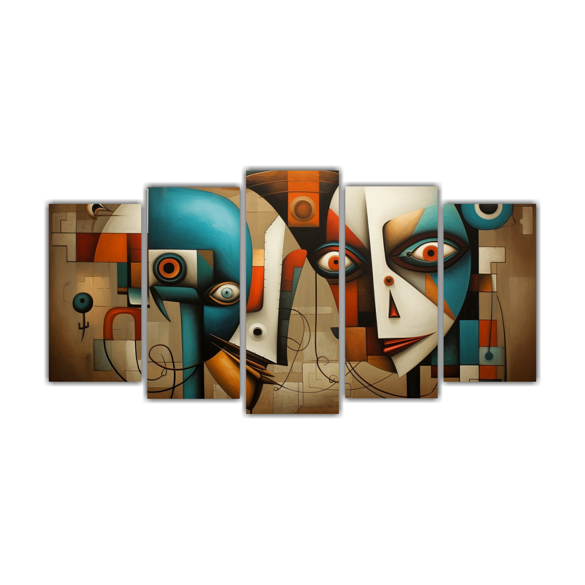 pinturas-abstractas-de-colores-armoniosos-en-lienzo-sublimado-de-cinco-artes