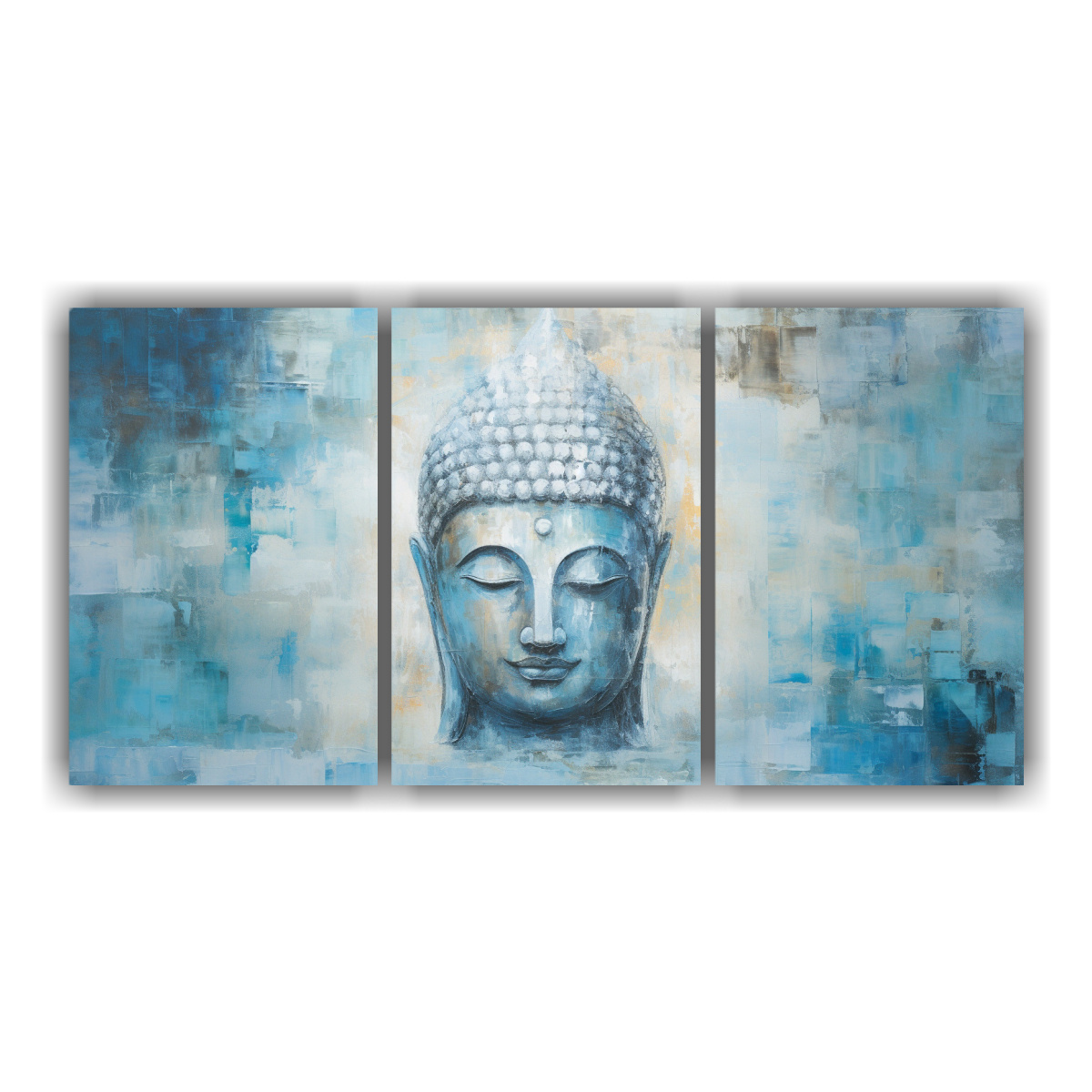 pinturas-abstractas-de-decoraci-n-buddha-en-estilo-leo-azul-y-plateado-con-sensibilidad-art-stica-en-tres-lienzos-de-tela