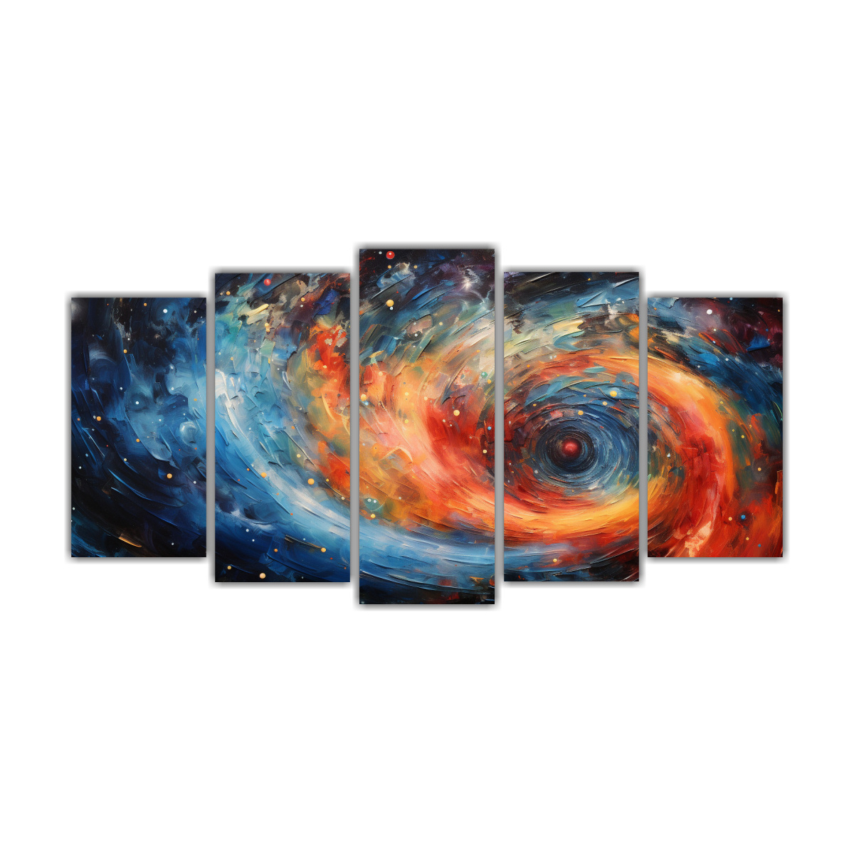 pinturas-abstractas-de-galaxias-giratorias-para-decoraci-n-cinco-artes-de-pared-con-dise-o-cultural-