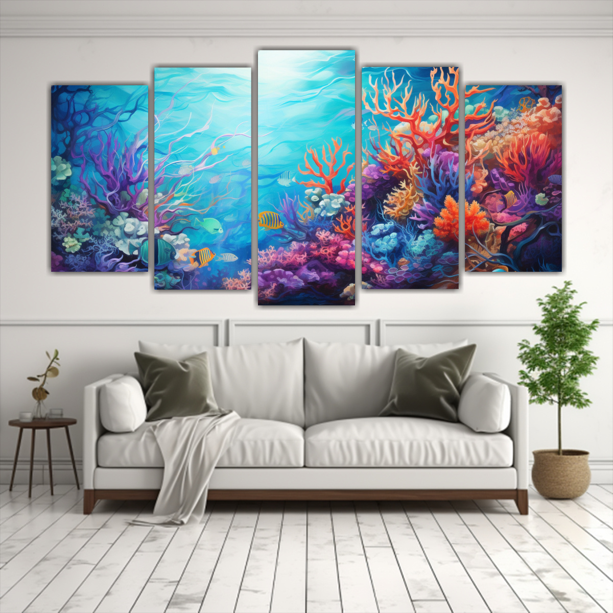 pinturas-abstractas-de-la-naturaleza-viva-en-coral-submarino-1