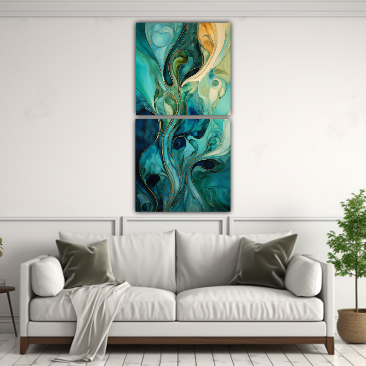 pinturas-abstractas-de-pared-con-motivos-de-fusi-n-de-art-nouveau-y-tonos-oce-nicos-1