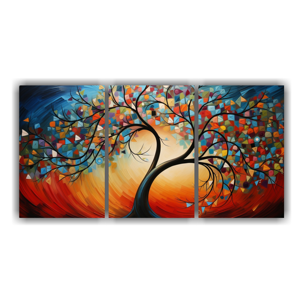 pinturas-abstractas-de-rbol-de-la-vida-para-decorar-el-comedor