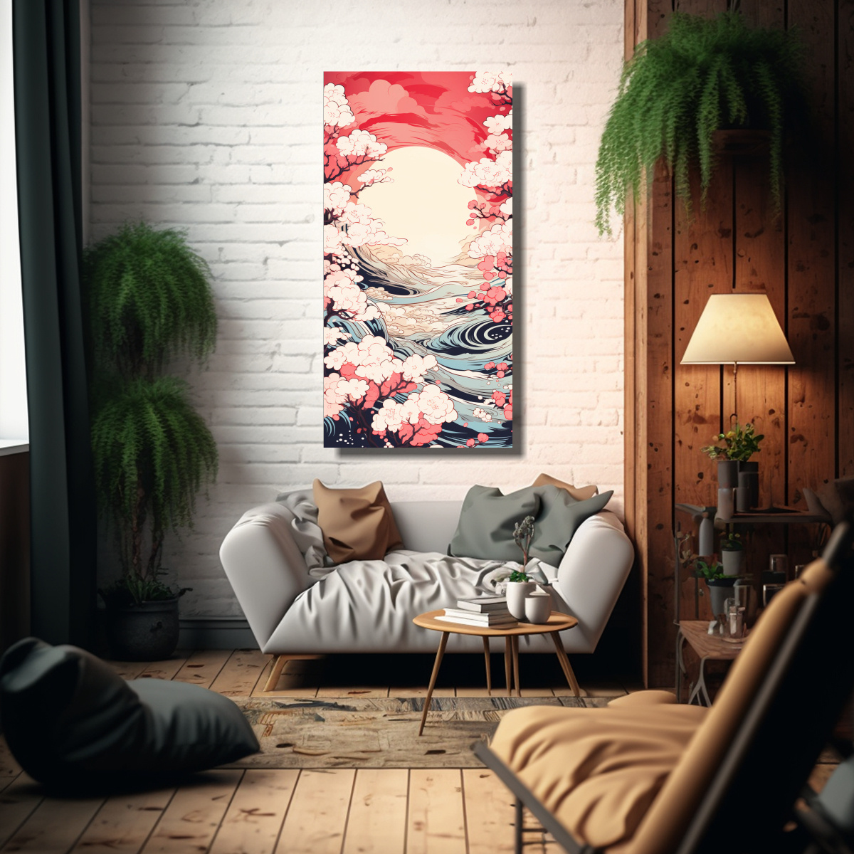 pinturas-abstractas-de-reinterpretaci-n-de-ukiyoe-japonesas-en-relieve-1