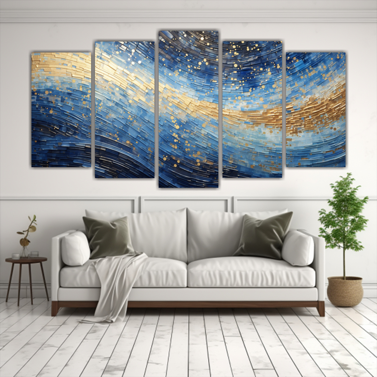 pinturas-abstractas-de-tela-estilo-puntillismo-luminoso-liquido-1